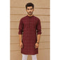 Mens Kurtta Abaya Thobe Arabic Longline Muslim Henley Kaftan Banded Plain Gown Shirts Men's Muslim Kaftan 2026 National style