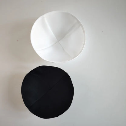 Traditional Jewish Hat Headwear For Religious Event Comfortable Round Kippah Yarmulke Men Everyday Use