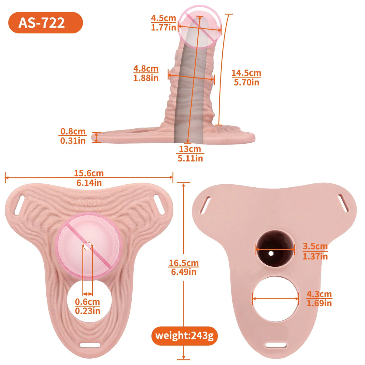 ANOSX Multi-styles Penis Sleeve Realistic Dildo Sheath Silicone Male Chastity Cage With Lockable Secure Chastity Belt BDSM Toy