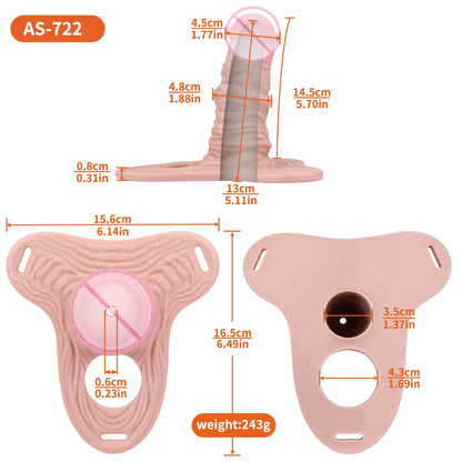 ANOSX Multi-styles Penis Sleeve Realistic Dildo Sheath Silicone Male Chastity Cage With Lockable Secure Chastity Belt BDSM Toy