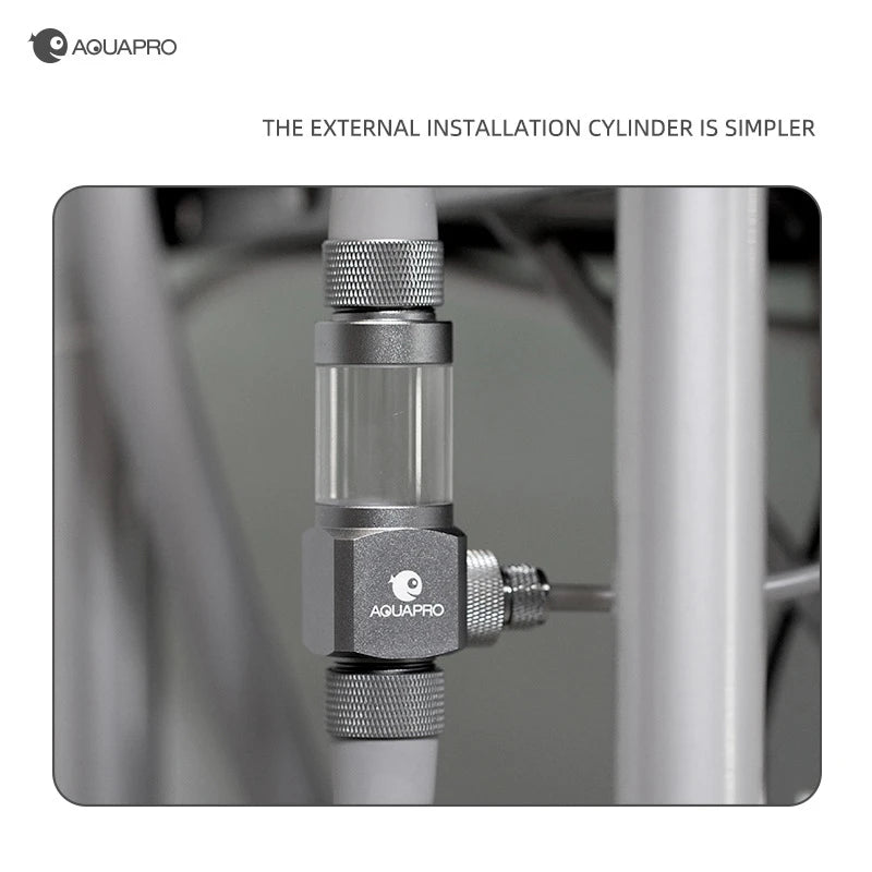 AQUAPRO External CO2 Atomizer Diffuser Sprayer Aquarium Fish Tanks Akvarium Filter Bucket Accessories Supplies Carbon Dioxide