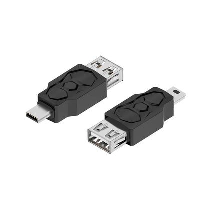 1-10PCS USB to Micro Mini Type-C USB Adapter Converter Usb Male Female Converter for Phone Tablet Camera Charging Adaptor