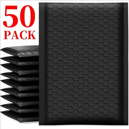 10-50Pack Kraft Bubble Mailers Self Adhesive Paper Envelopes Waterproof Cushioned Padded Foam Shipping Bags for Packaging