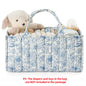 PANGDUBE Baby Diaper Organizer Bag Folding Portable Diaper Stackers & Caddies High Capacity Storage Bag for Baby Things