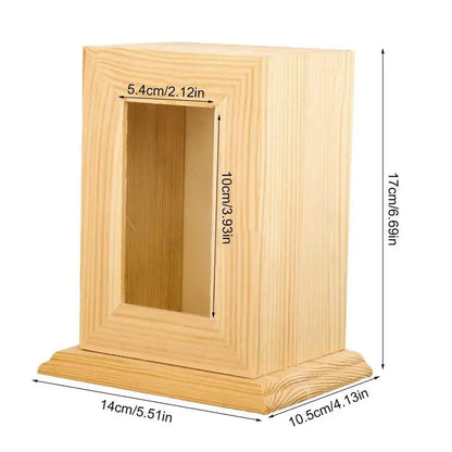 Pet Urns For Dogs Or Cats Wooden Urn Ashes Ashes Personalized Photo Frame Pet Cremation Urns Keepsake Memory Box