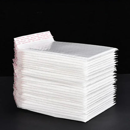 Universal Shipping Bags White Foam Envelope Adhesive Mailing Waterproof Bag Padded Envelopes for Magazine Lined Bubble Mailer