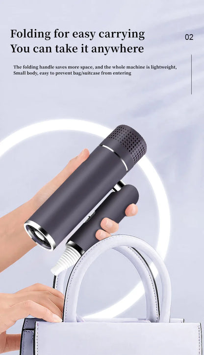 2300W Hair Salon Hair Dryer High Power Strong Wind Speed Dry Blue Light Ion Silent Home Hairdresser Special New Product