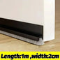 Door Sealing Strip Self-adhesive Door Bottom Gap Filling Sealing Strips Insect Proof Brush Strip Windproof Soundproof Door Tape