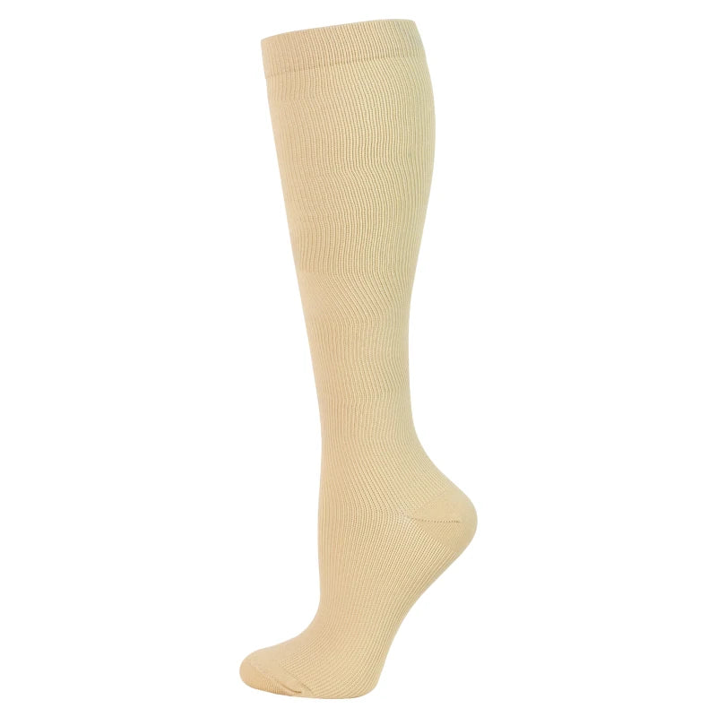 Compression Socks Running Sports Socks Medical Nursing 20-30mmhg for Flight Travel Pregnancy Edema Diabetes Varicose Veins Socks