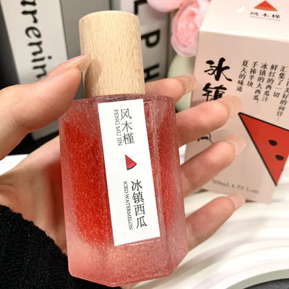 Peach Watermelon Perfume Natural Fresh Fruity Scent Charm Fragrance Women's Date Vibrant Perfume Body Spray Eau De Toilette