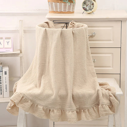 Double Gauze Cotton Muslin Fabric by the Meter for DIY Craft & Sewing Material Like Dress Towel Cheesecloth Table Runner Fabrics