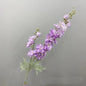 Artificial New Flowers Delphinium Flower Branch Fake Leaf Wedding Decoration Outdoor DIY For Home Decorative Vase Accessories