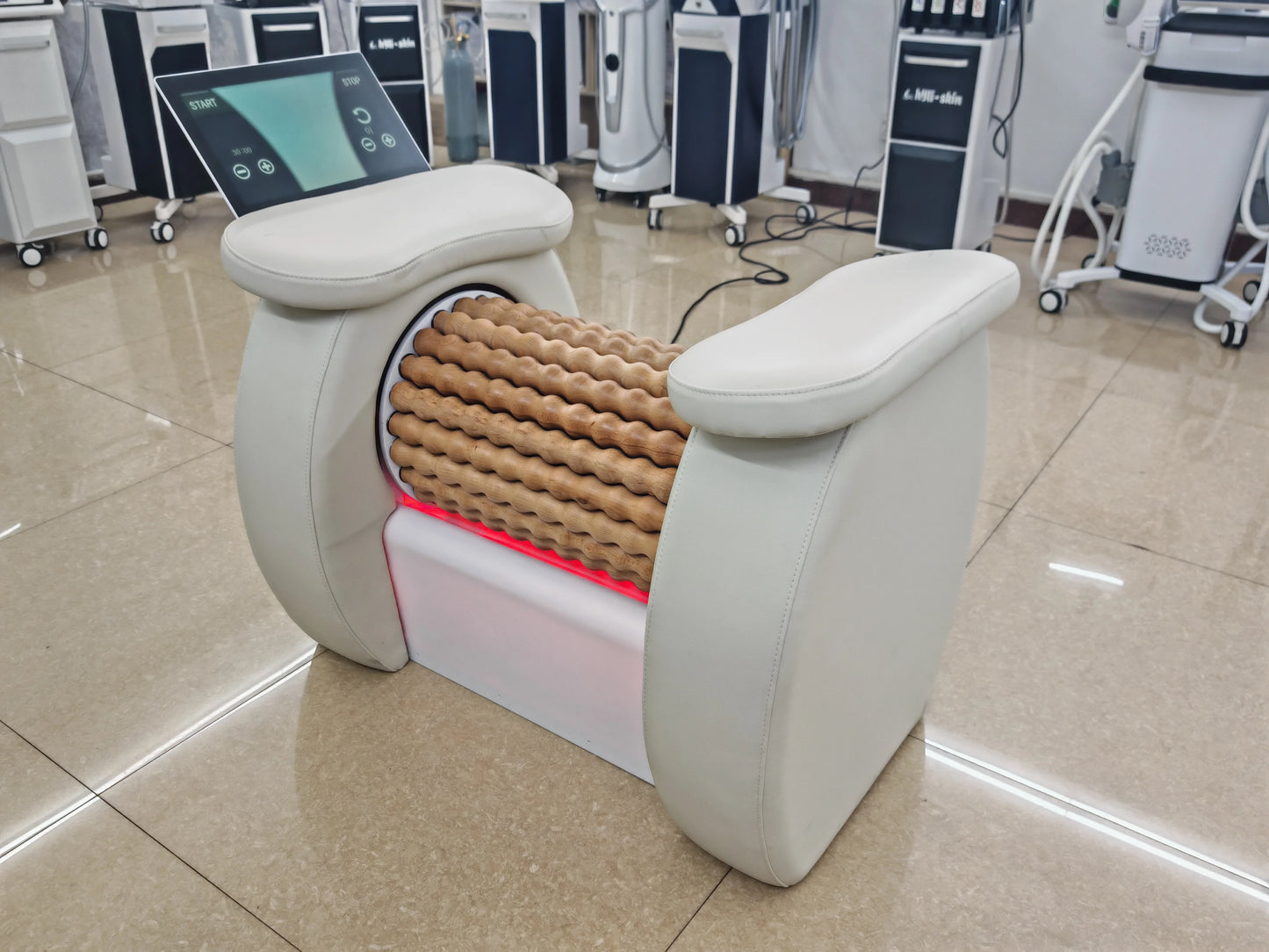 NEW Rolling Massage Chair Machine Weight Loss & Full Body Relax, 3D Roller Massager for Fat Burning Body Shaping Muscle Relief