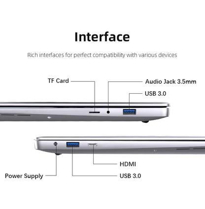 14.1 Inch Business Ultra Portable Laptop I9-9900 I9-10980HK 2026 Win11 DDR4 16GB/32GB RAM 2TB SSD Slim Office Notebook PC