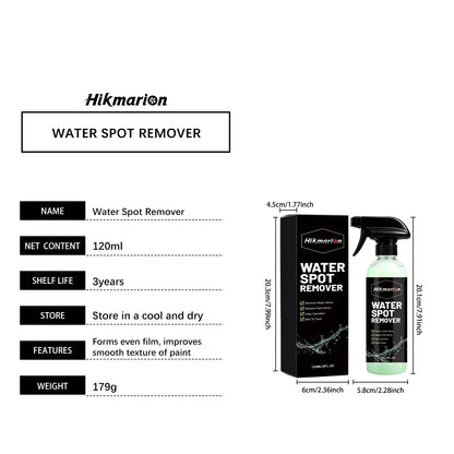 Car Water Spot Remover Repairs Watermark Stains Improves Paint Blemishes Prevents Corrode Delays Aging Windscreen Cleaning Agent