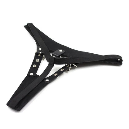 Erotic Underwear Thong PU Leather Male Chastity Panties Cock Penis Sleeve Ring Harness Straps BDSM Restraint  Belt for Men