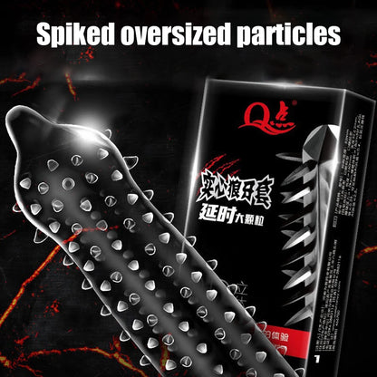 10/12PCS Super Dotted Condom Adult Sex Toys Stimulation Sleeves For Penis Male Contraception Condoms Erotic Product Sex Goods