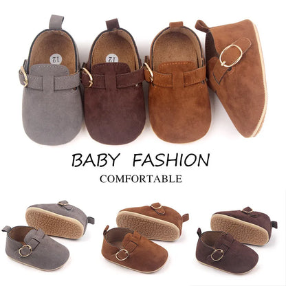 0-18months Baby Flats Soft Shoes Sole Indoor Outdoor Non-slip Walking Shoes for Infant Girls Boys