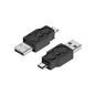 1-10PCS USB to Micro Mini Type-C USB Adapter Converter Usb Male Female Converter for Phone Tablet Camera Charging Adaptor