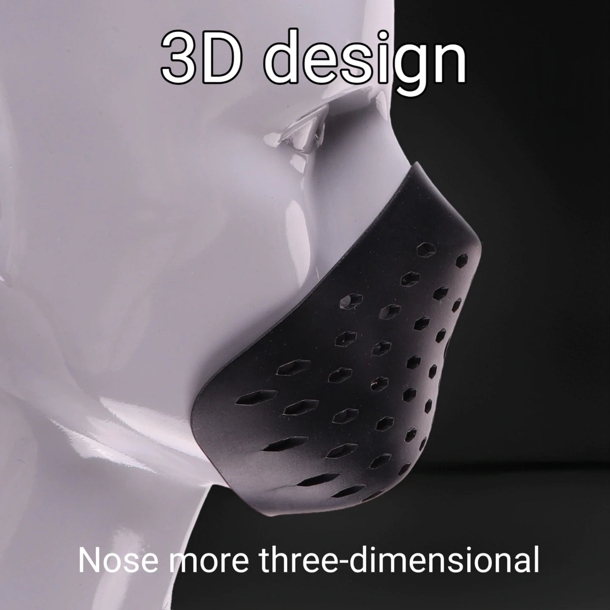 3D Halfface Bracket Silicone Mask Halloween Cosplay Spider Balaclavas-Silicone Face Shell Airsoft Paintball Hunting Protect