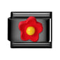 2025 New Original Black Red Stars Love Heart Bows Flower Italian Charm Link Fit 9mm Stainless Steel Jewelry DIY Making Bracelets