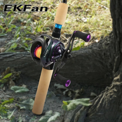 EKFan EVA 7.6G Knobs Suit 4MM Axle Shaft 7x4x2.5MM Bearings For Spinning Bastcast Reel Wheel Handles Parts Accessory
