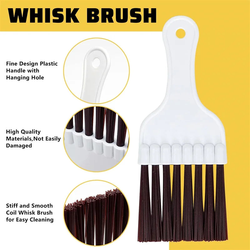 3Pcs Air Conditioner Fin Comb Cleaner Kit Conditioning Fin Comb Condenser Radiator Remove Dust Cleaning Tool Coil Comb Cleaner