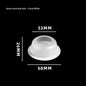 New 1Pcs ABS Reptile Feeding Dish Anti Escape Worm Food Bowl For Lizards Geckos Snakes Turtles Tortoises