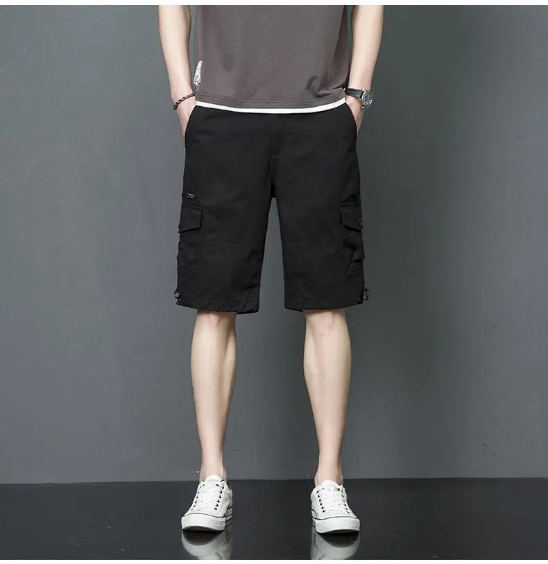 Men's Summer Military Camouflage Shorts Casual Cotton Camo Loose Cargo Shorts Male Bermuda Camuflada Plus Size 5XL