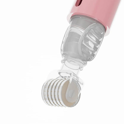 1/2/4/6pcs Derma Roller 0.2mm 105pcs Titanium Needle Lip BOOSTER Microneedle Dermaroller Face Massage Lip Beard Beauty Skin Care