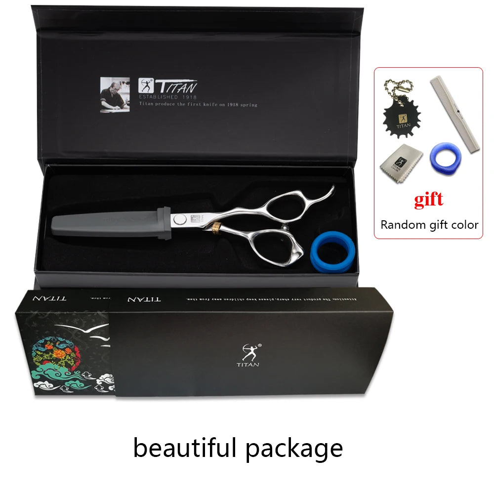 Titan 3D Scissors Professional Barber Hairdressing Shears Hair Cutting Machine Barber Shop Hair Scissors