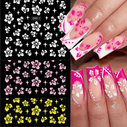 12Pcs 3D Gold Sliver Stars Nail Stickers Bronzing Starlight Nail Art Decals Self Adhesive Slider Decals DIY Nail Tips Decoration