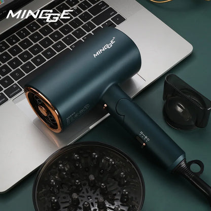 Hot Selling Professional Hair Dryer Negative Ion High Power Blue Light Foldable Electric Hair Dryer Salon Hair Tools Home