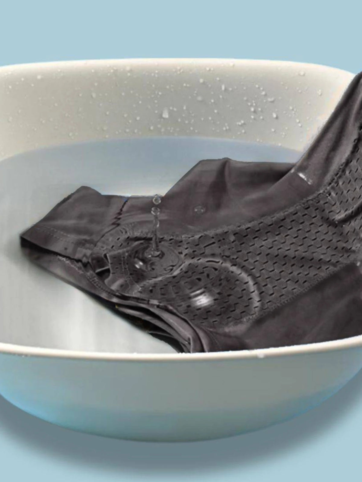 1pc Men's Ice Silk Cool Soft Comfy Boxers Briefs Men's Contrast Underwear, Mesh Breathable Comfy Stretchy Trunks