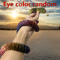 85Cm/33.46In Snake Statue Moveable Joints Animal Model Home Desktop Decoration Ornament Gift Collectible Statue
