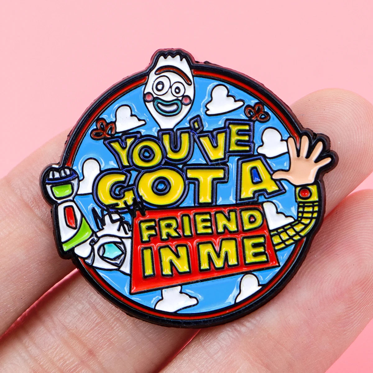 Cute Robot Enamel Pin Cartoon Dog Brooch For Coat Women's Brooches Fashion Lapel Badges Jewelry Gift for Friends