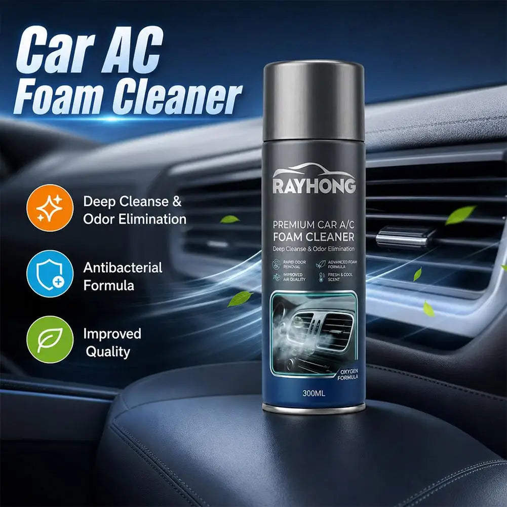 100ml Car Air Conditioning Cleaning Agent Antibacterial Strong Stain Remover Air Conditioning Cleaner Automotive Agent Supplies