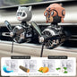 Rotating propeller pilot bear dog car air fresheners accessories decorations fun vent clip perfume diffuser aroma fragrance men