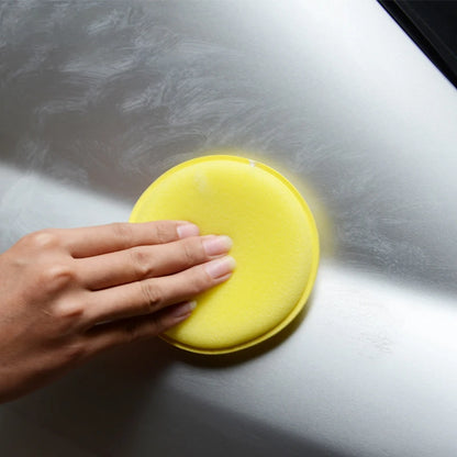 60-12PCS Car Waxing Polish Wax Foam Sponges High Density Detailing Applicator Pad Soft Sponge Detail Washing Car Cleaning Tool