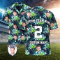 2025 Custom Photo Face Name Hawaiian Shirt Personalized Diy Text Beach Shirt Gift Mens Designer Shirts Customize Club Jersey
