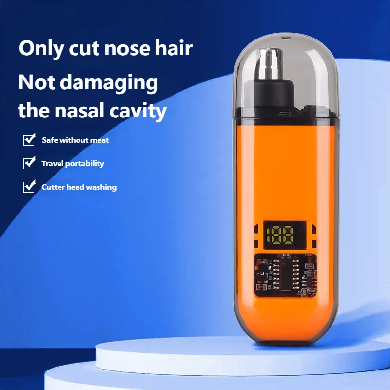 Nose Hair Trimmer Portable Trimmer for Nose Mini Nose and Ear Hair Trimmer Portable Nose Trimmer Rechargeable Trimmer for Man