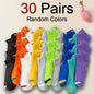 5/10/20/30 Pairs Men Ankle Socks Fashionable Letter Sports Style Odor Proof Sweat Absorbing Breathable Invisible Running Socks