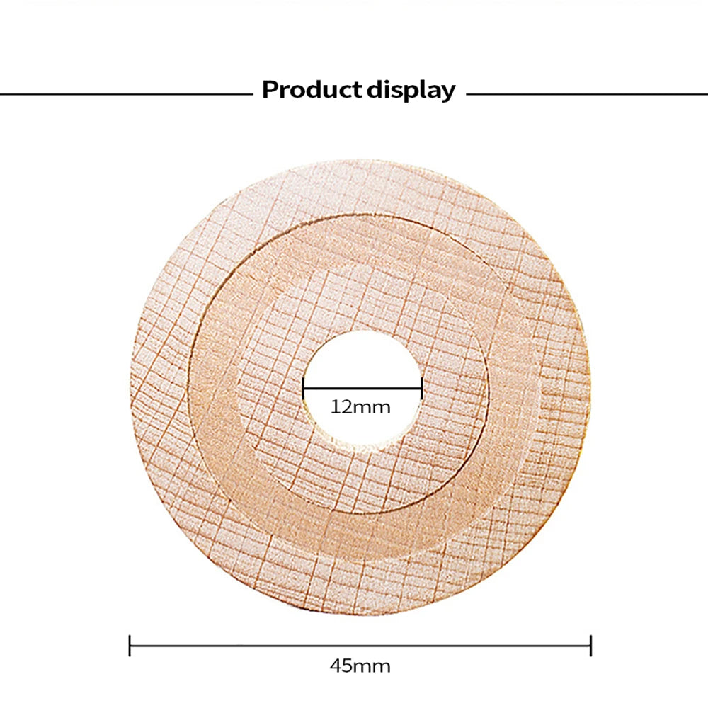 2pcs Car Air Freshener Replacement Beech Wood Chips Tablet Auto Fragrance Perfume Refill Natural Beech for Essional Oils