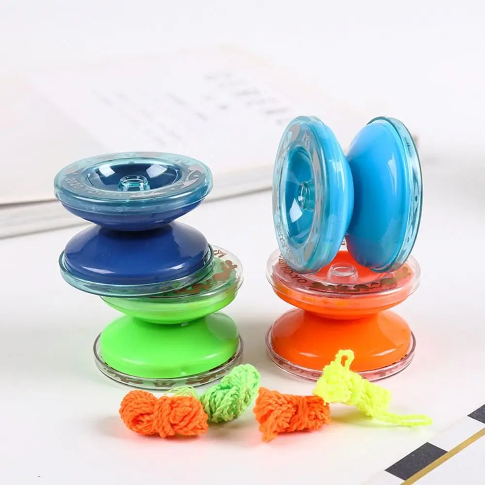 Vintage Plastic Anti Drop Safe and Durable Gift Yoyo Ball 1A Yoyo Children's Mini Cartoon Hands on Puzzle Toy