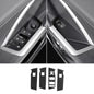 FOR Audi Q3 2019 -2022 Car Carbon fiber style Console Gear Shift Frame Cover Trim Interior accessories  Auto Integral interior