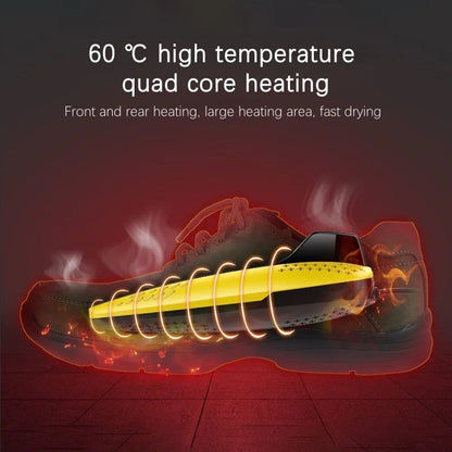 Shoe Dryers UV Sterilization Dehumidify Timer-controlled Shoe Rack Heater Deodorizer Scalable Quick Drying Shoe Dryer 2026