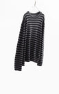 Classic Striped Long Sleeve T-Shirt Casual Versatile Knitted Pullover Top for Women 2026 Spring New Style