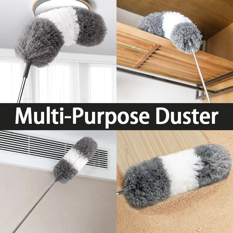 Extendable Microfiber Duster Retractable Duster Brush Household Cleaning Tools Dust Remover Brush For Dust Cleaning CCD001