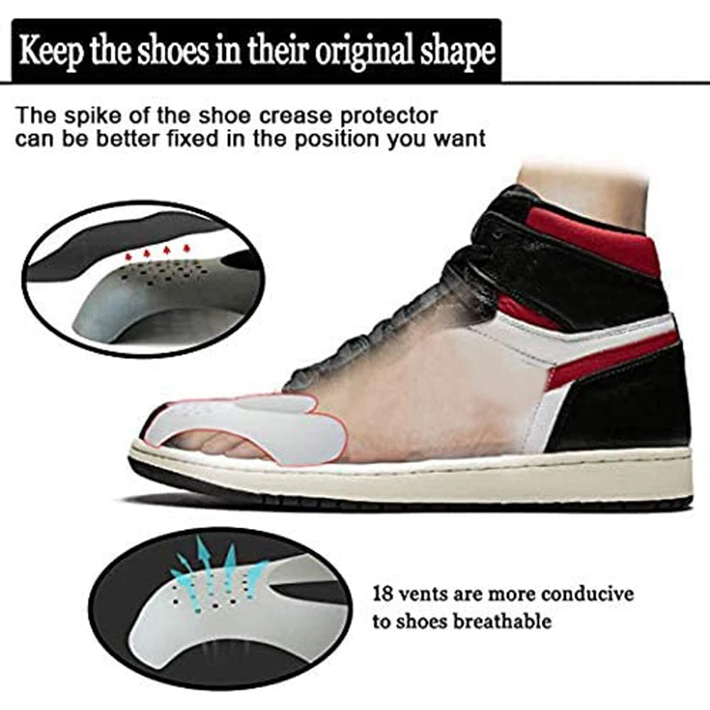 5Pair Shoe Anti Crease Protector for Basket Ball Shoes Head Crease Guard Sneaker Protector Shoe Stretcher Dropshipping Wholesale