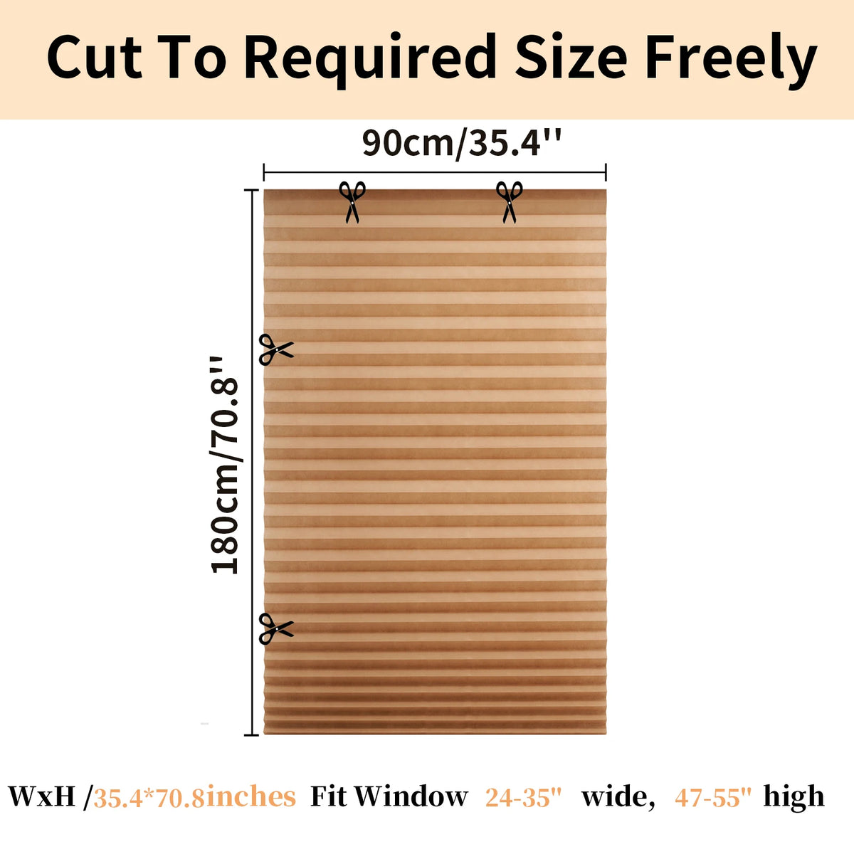 No Drill Blinds Stick on Curtains Blinds for Bedroom Kitchen Bathroom Windows Light Filtering Privacy Protection with Clips